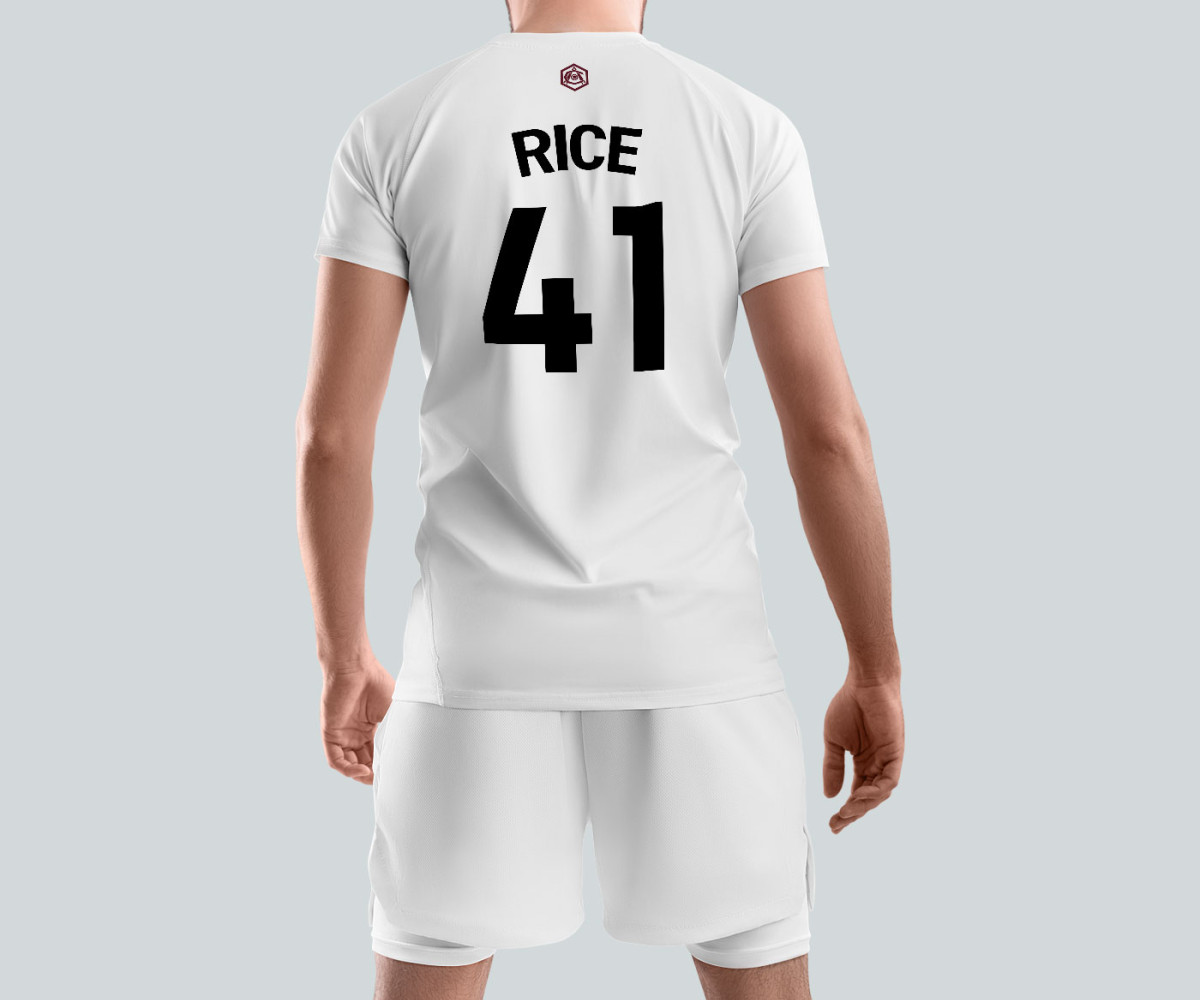 Arsenal Jersey - Away Kit - Declan Rice Arsenal Jersey - Away Kit - Declan Rice