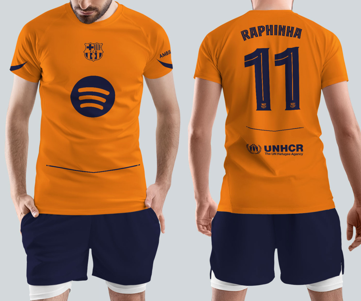 FC Barcelona Jersey - Third Kit - Raphinha FC Barcelona Jersey - Third Kit - Raphinha