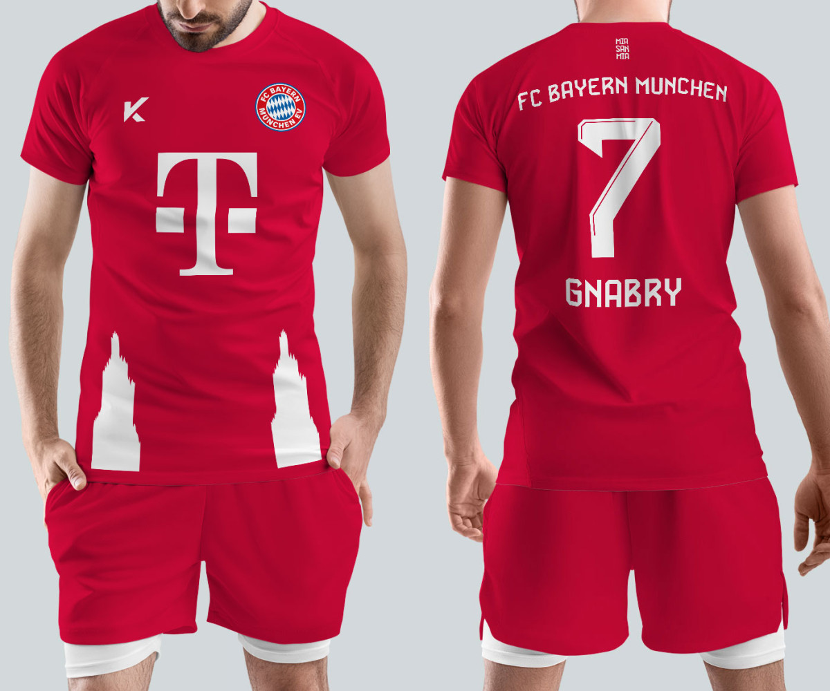 FC Bayern München Jersey - Home Kit - Gnabry FC Bayern München Jersey - Home Kit - Gnabry
