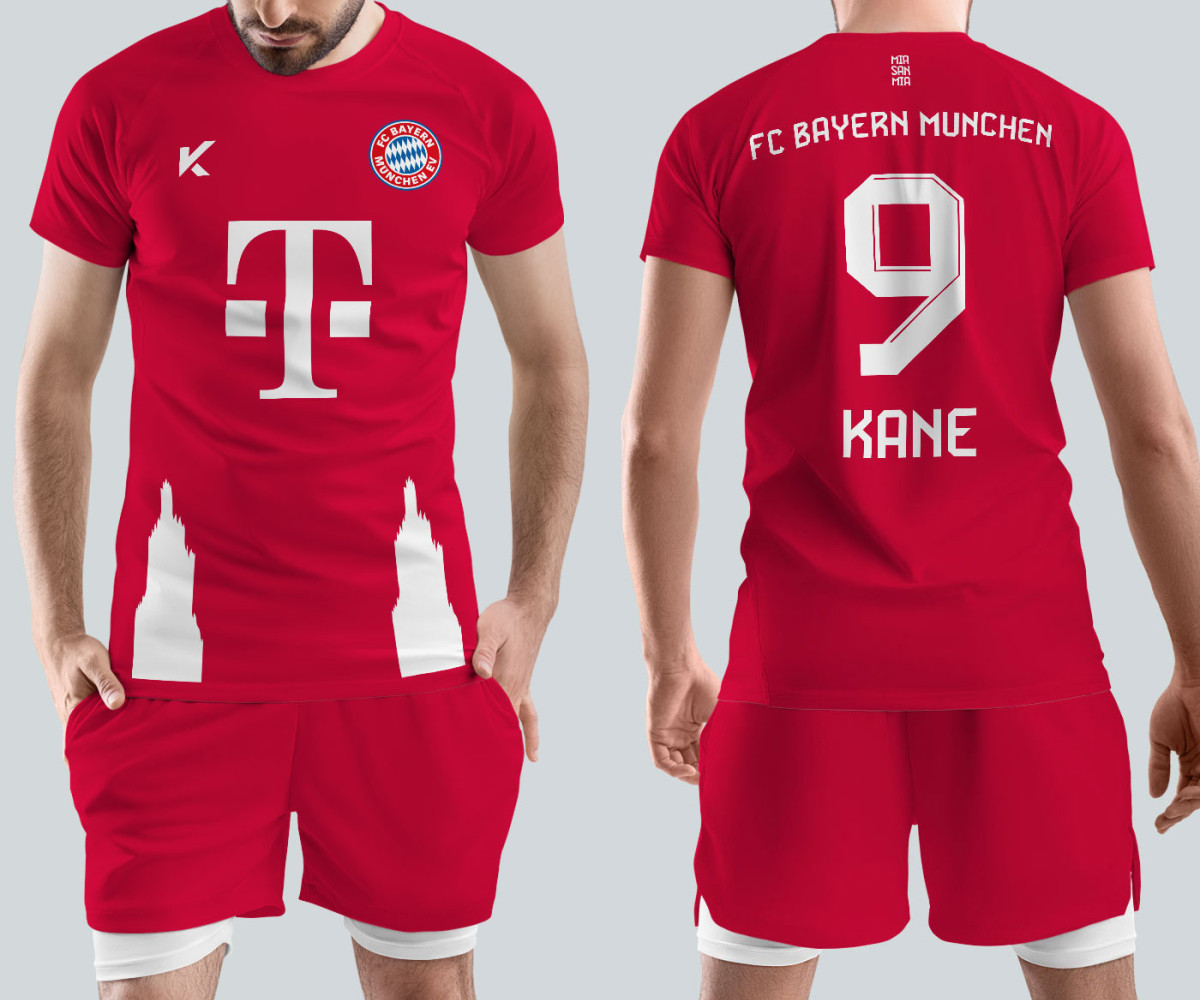 FC Bayern München Jersey - Home Kit - Kane FC Bayern München Jersey - Home Kit - Kane