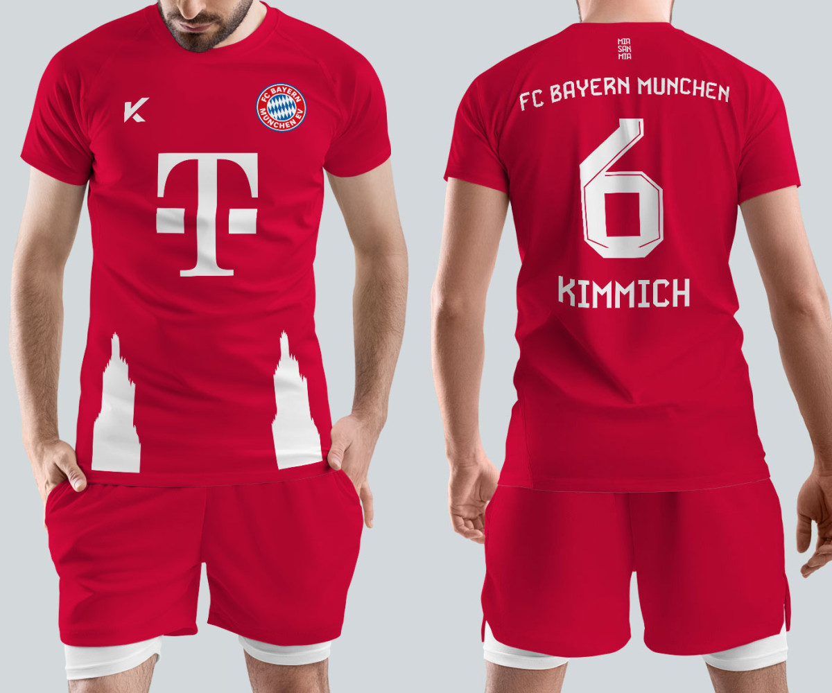FC Bayern München Jersey - Home Kit - Kimmich FC Bayern München Jersey - Home Kit - Kimmich