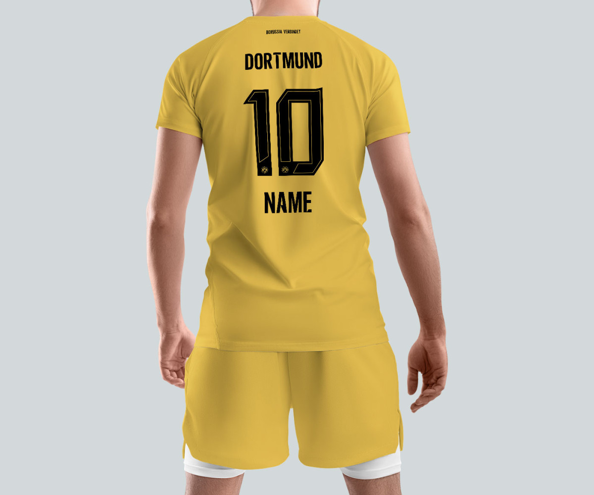 Borussia Dortmund - Heimtrikot - Personalisiert Borussia Dortmund - Heimtrikot - Personalisiert