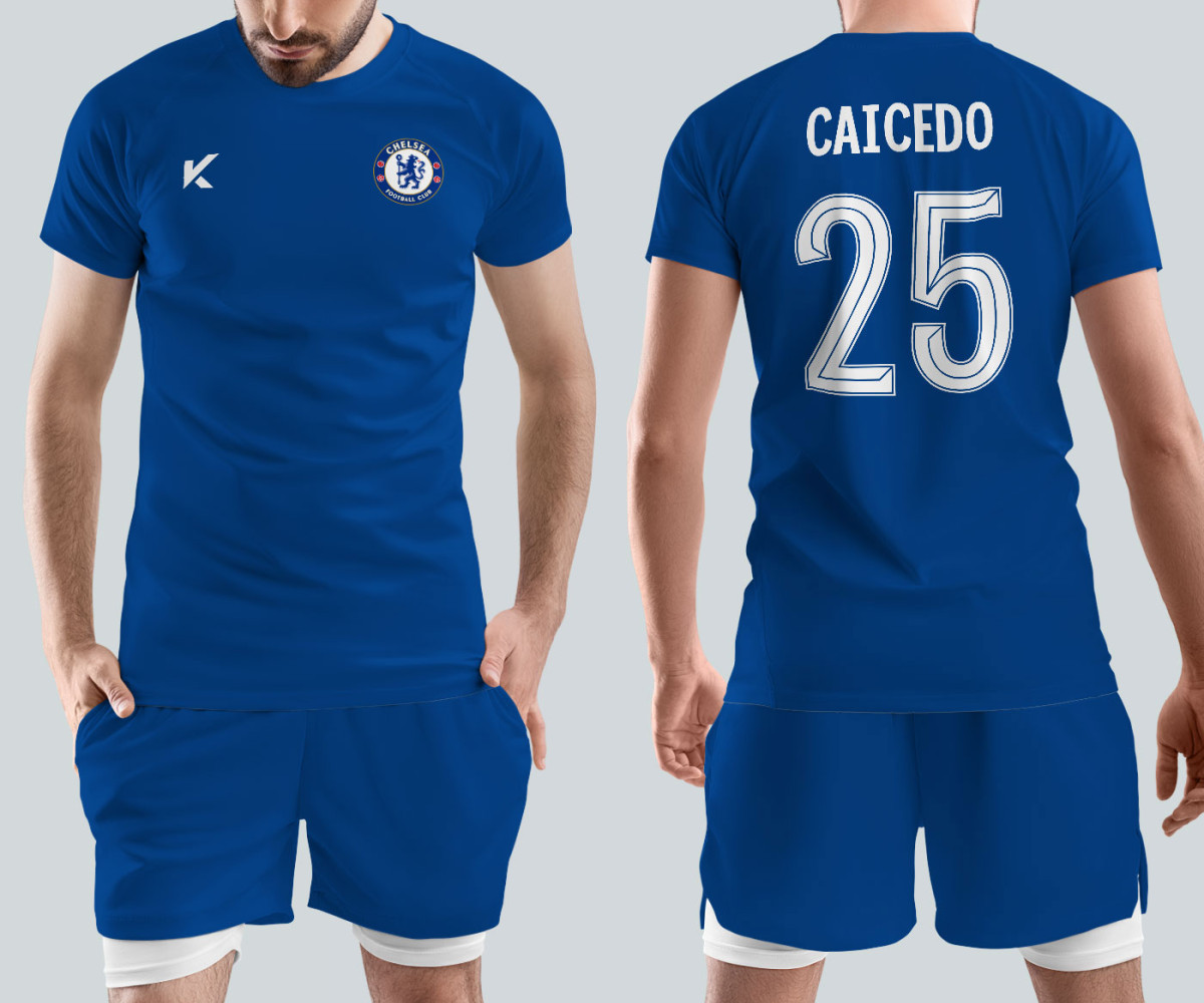 Chelsea FC Jersey - Home Kit - Caicedo Chelsea FC Jersey - Home Kit - Caicedo