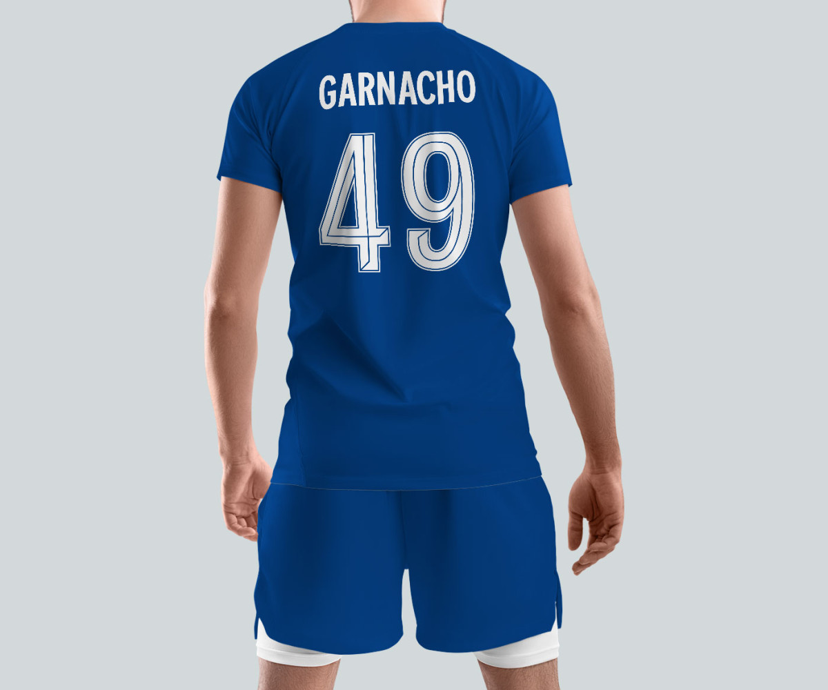 Chelsea FC Jersey - Home Kit - Garnacho Chelsea FC Jersey - Home Kit - Garnacho