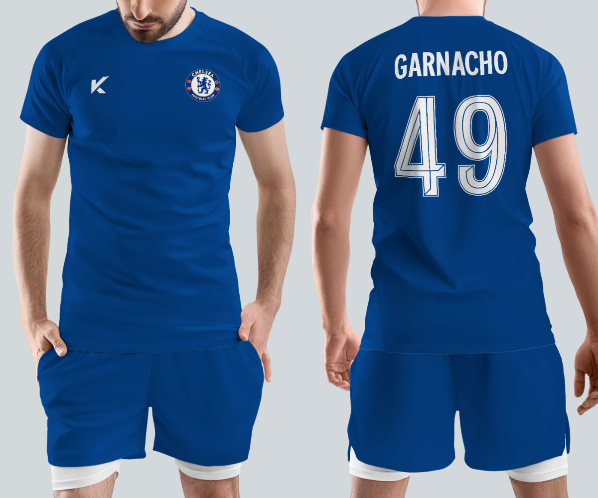 Chelsea FC Jersey - Home Kit - Garnacho Chelsea FC Jersey - Home Kit - Garnacho