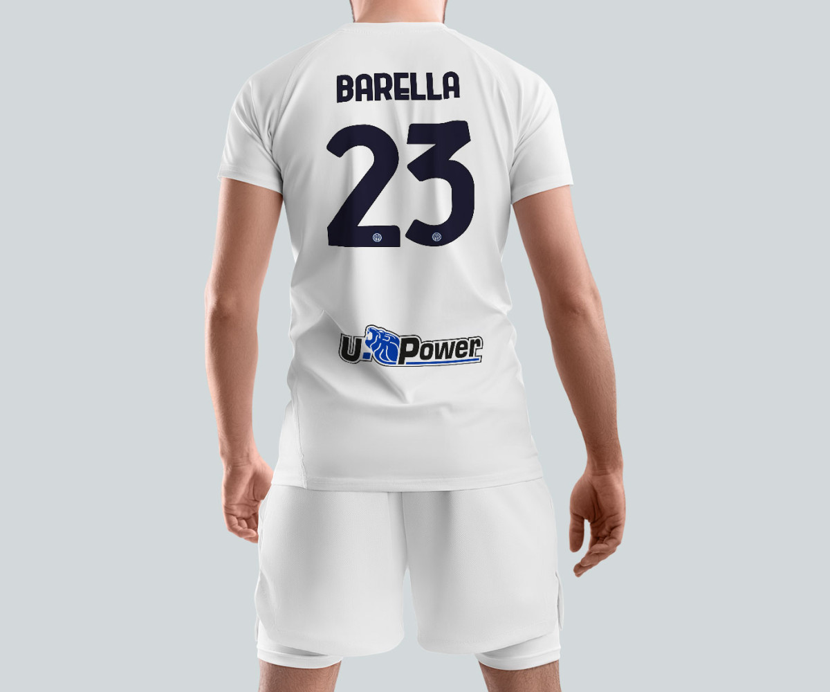 Inter Milan Jersey - Away Kit - Barella Inter Milan Jersey - Away Kit - Barella