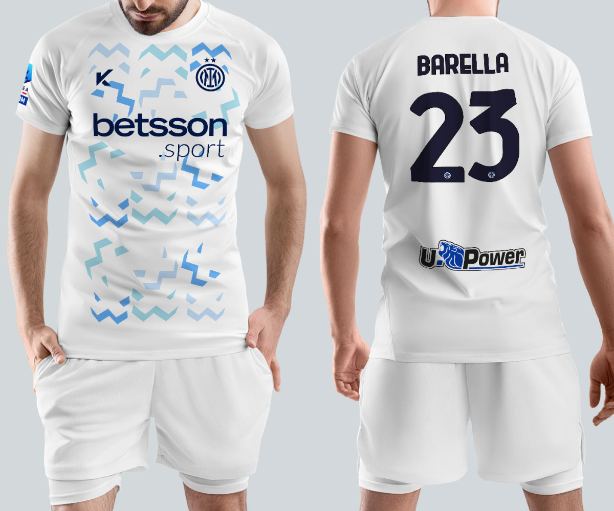 Inter Milan Jersey - Away Kit - Barella Inter Milan Jersey - Away Kit - Barella