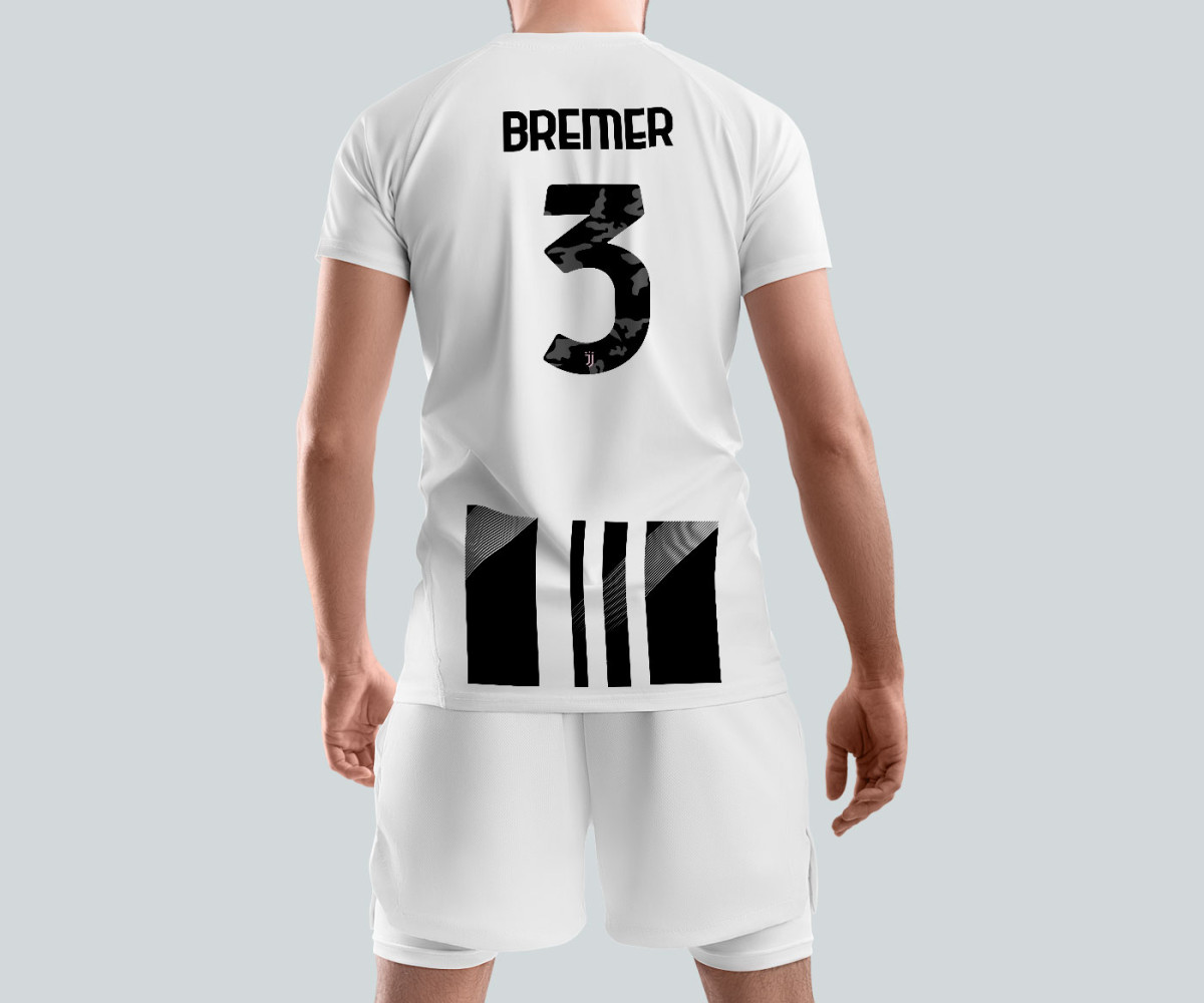 Juventus FC Jersey - Home Kit - Bremer Juventus FC Jersey - Home Kit - Bremer