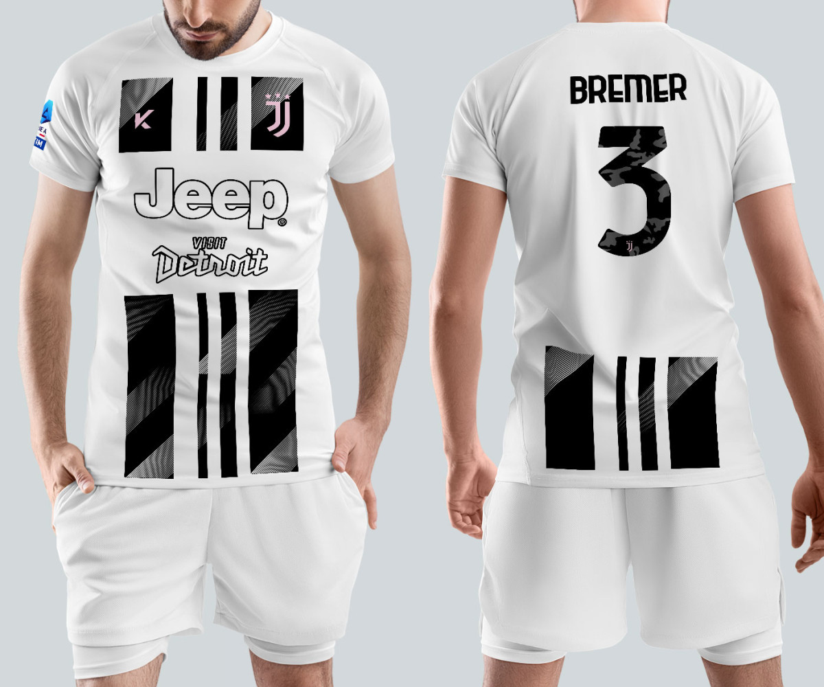 Juventus FC Jersey - Home Kit - Bremer Juventus FC Jersey - Home Kit - Bremer