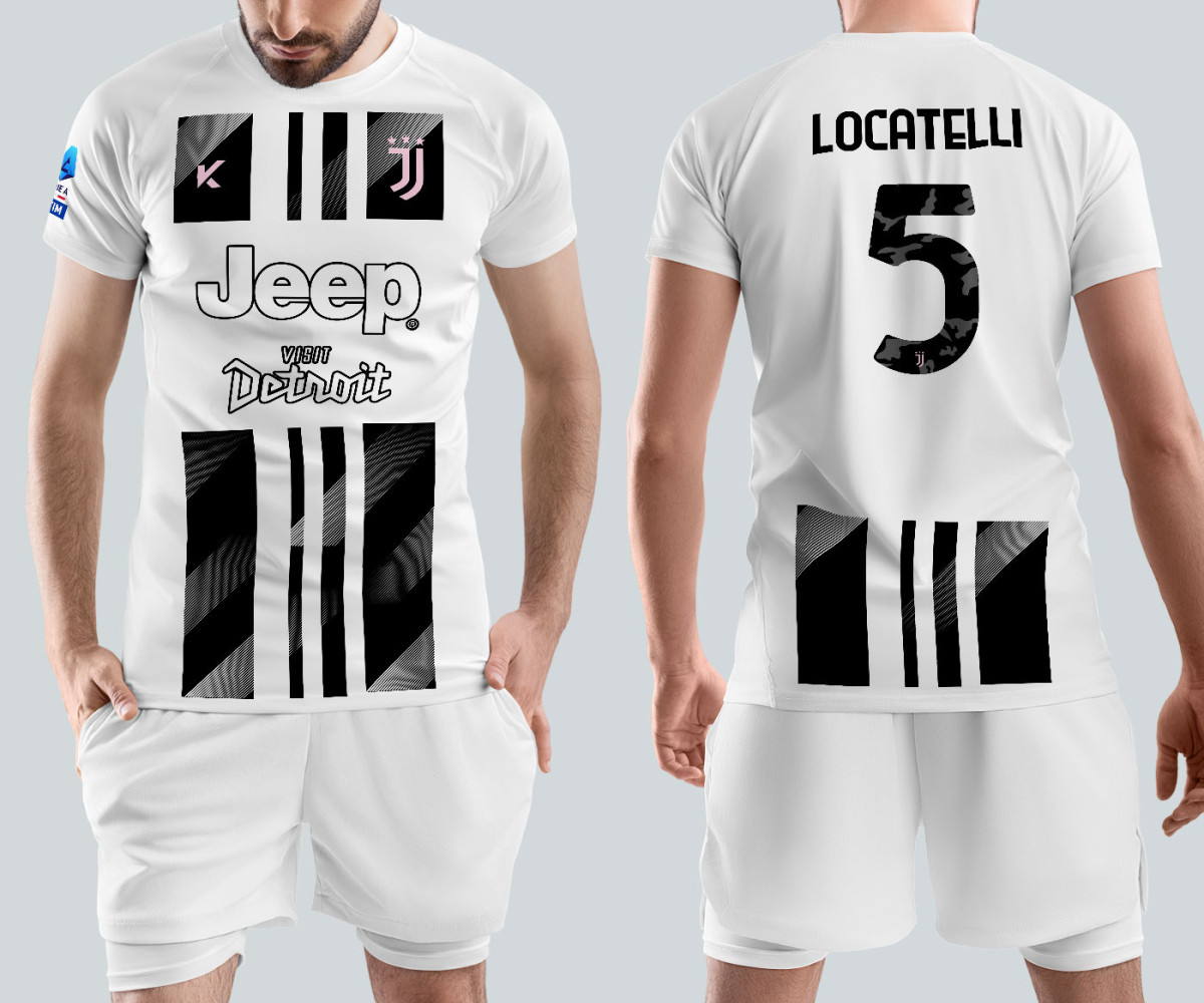 Juventus FC Jersey - Home Kit - Locatelli Juventus FC Jersey - Home Kit - Locatelli