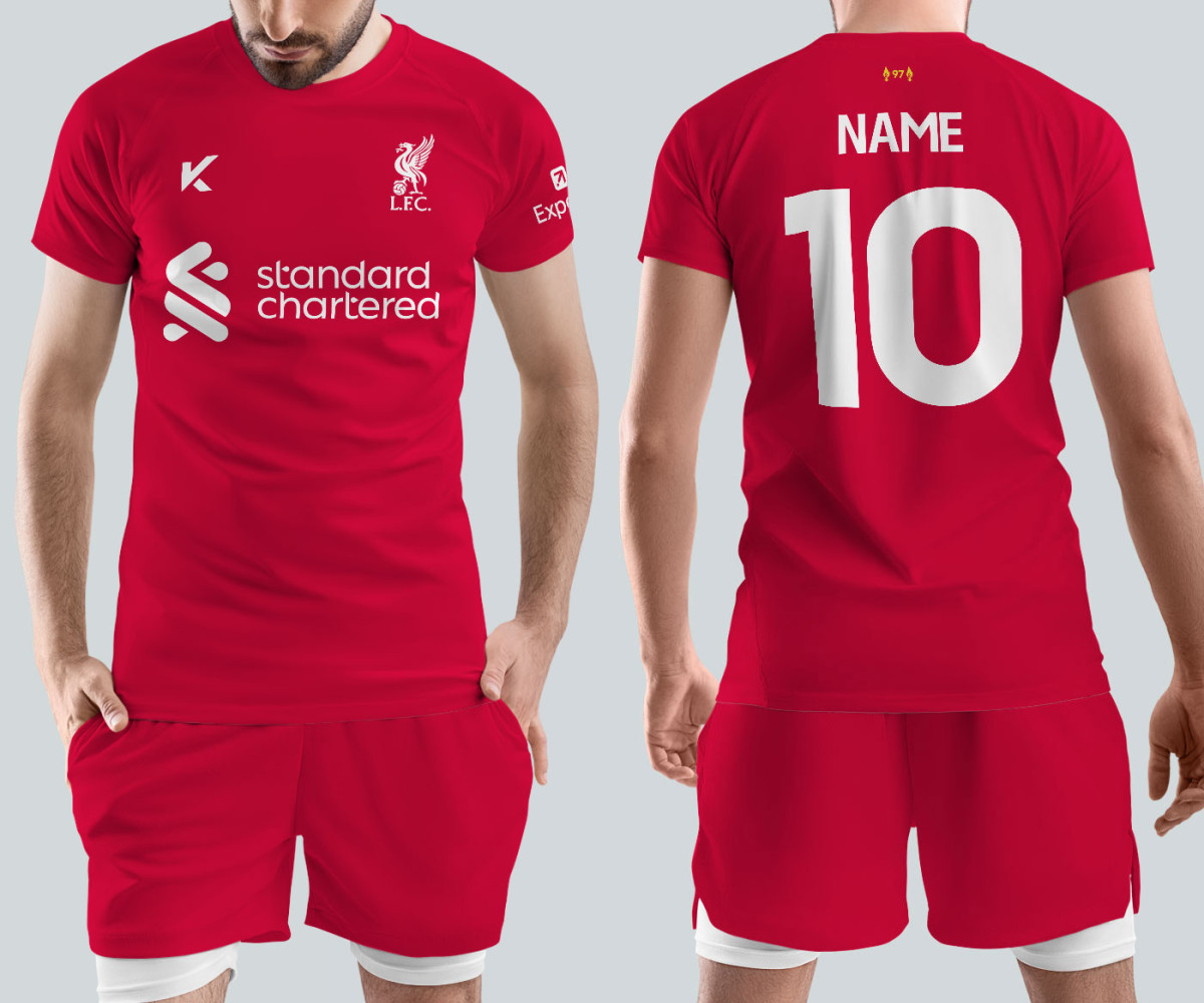 Liverpool F.C. Jersey - Home Kit - Custom Liverpool F.C. Jersey - Home Kit - Custom