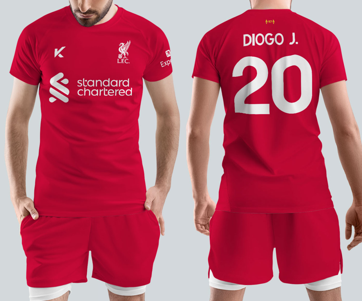 Liverpool F.C. Jersey - Home Kit - Diogo Jota Liverpool F.C. Jersey - Home Kit - Diogo Jota