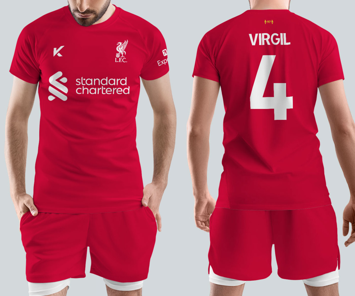 Liverpool F.C. Jersey - Home Kit - Virgil van Dijk Liverpool F.C. Jersey - Home Kit - Virgil van Dijk