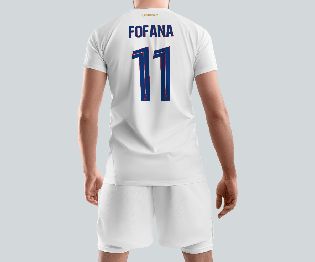 Olympique Lyonnais Jersey - Home Kit - Fofana Olympique Lyonnais Jersey - Home Kit - Fofana