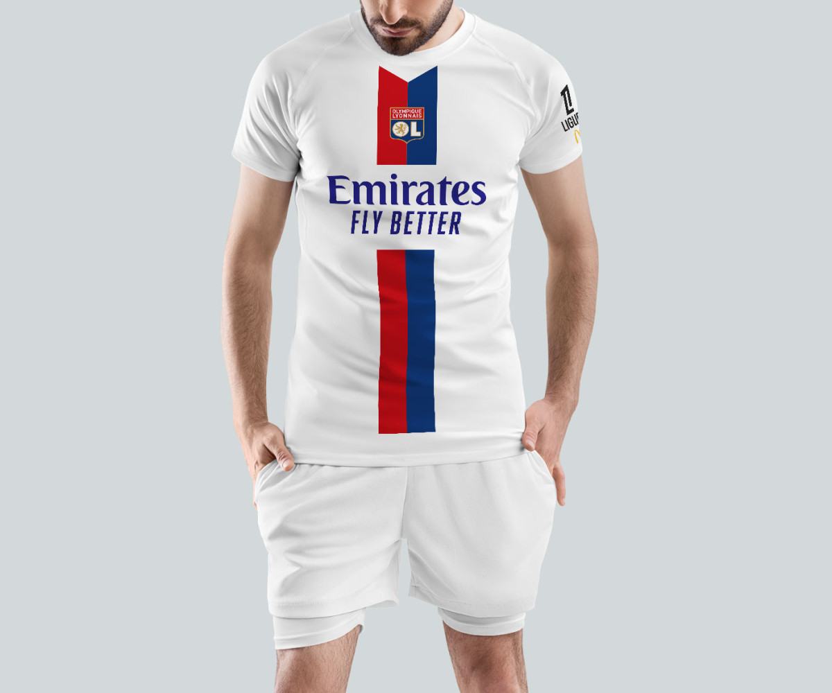 Olympique Lyonnais Jersey - Home Kit - Tolisso Olympique Lyonnais Jersey - Home Kit - Tolisso