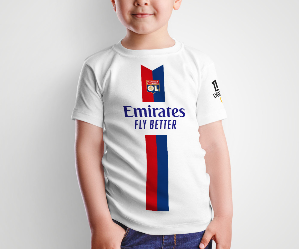 Olympique Lyonnais Jersey - Home Kit - Tolisso Olympique Lyonnais Jersey - Home Kit - Tolisso