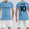Manchester City Jersey - Home Kit - Custom Manchester City Jersey - Home Kit - Custom