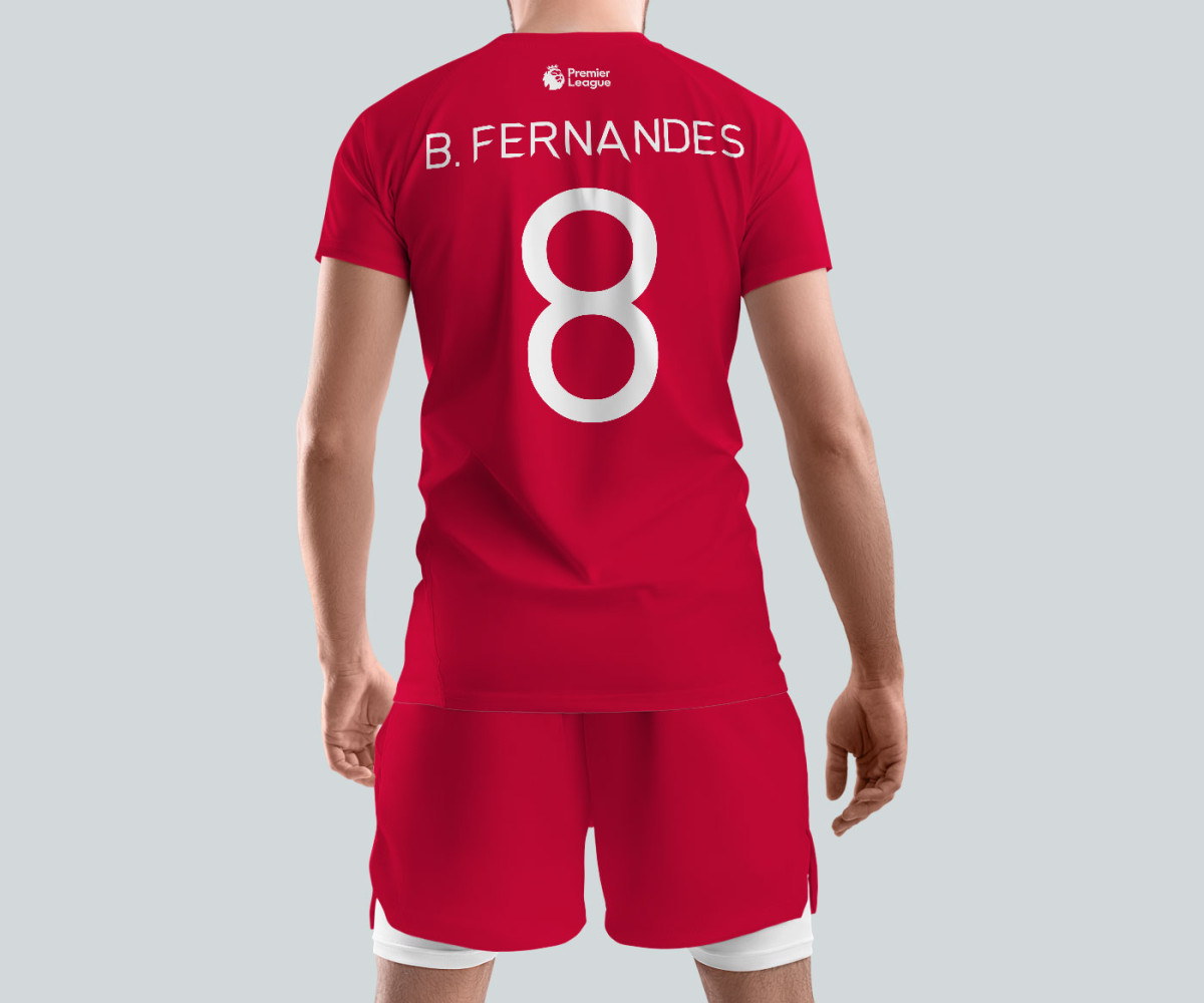 Manchester United Jersey - Home Kit - Fernandes Manchester United Jersey - Home Kit - Fernandes
