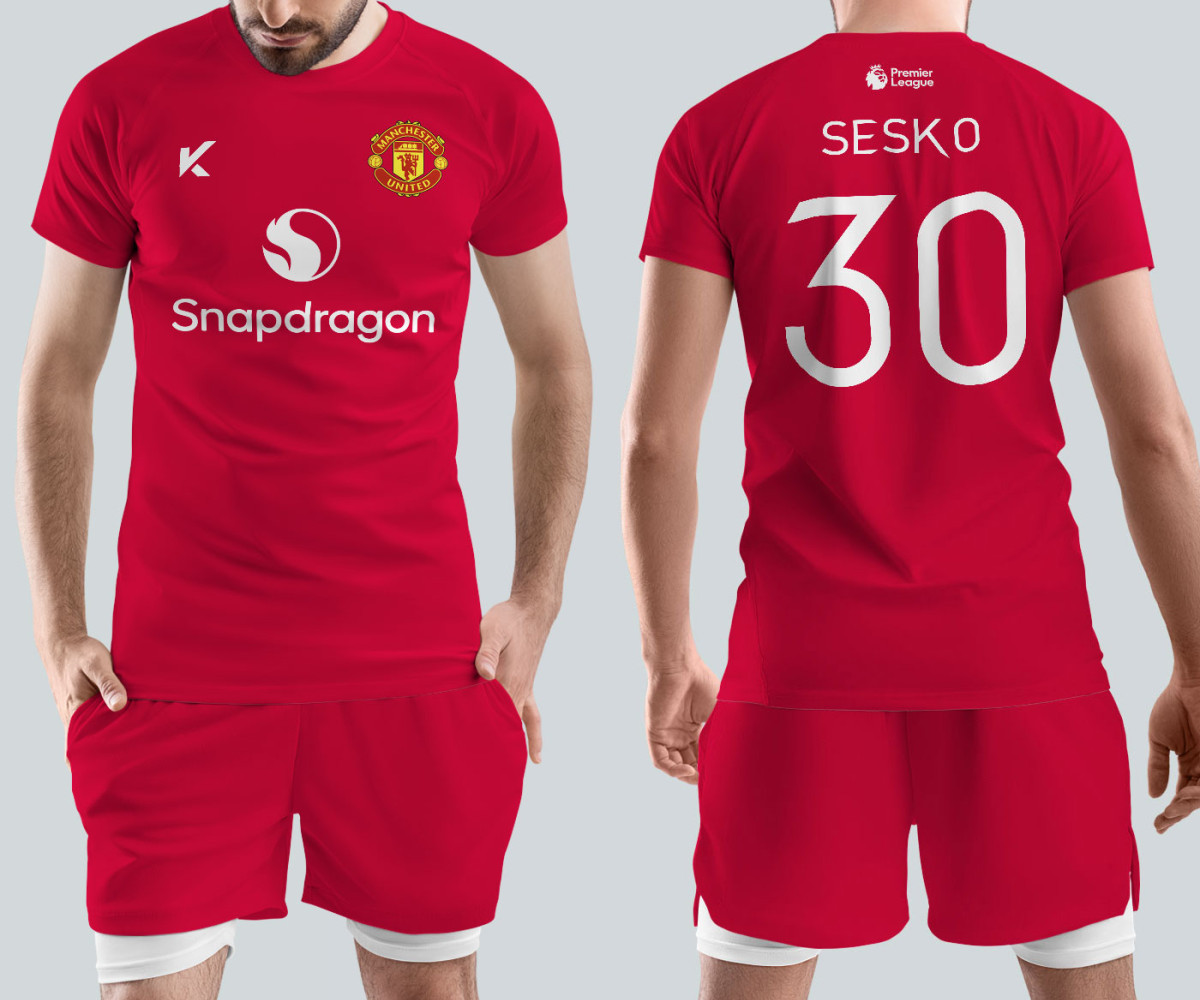 Manchester United Jersey - Home Kit - Sesko Manchester United Jersey - Home Kit - Sesko