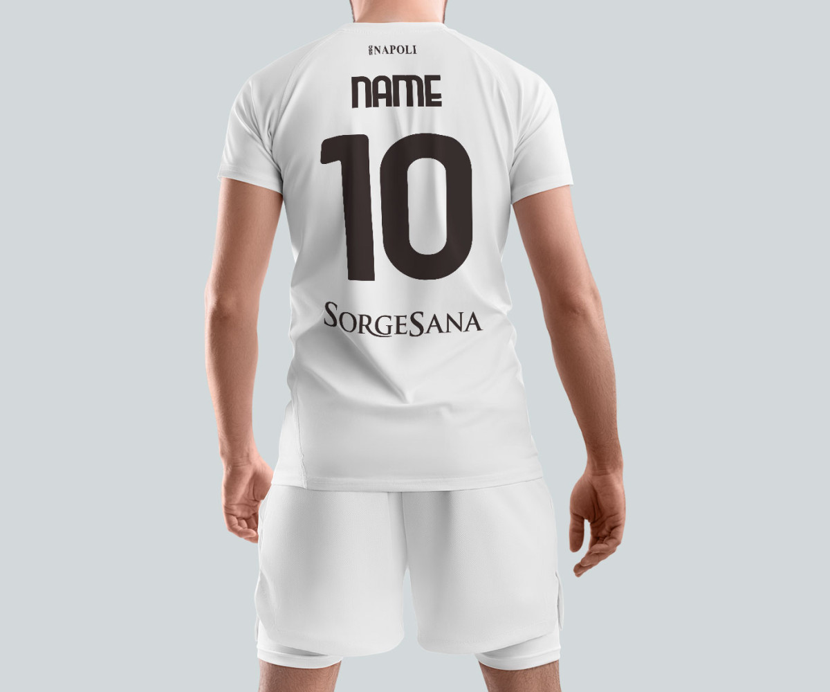 SSC Napoli Jersey - Away Kit - Custom SSC Napoli Jersey - Away Kit - Custom