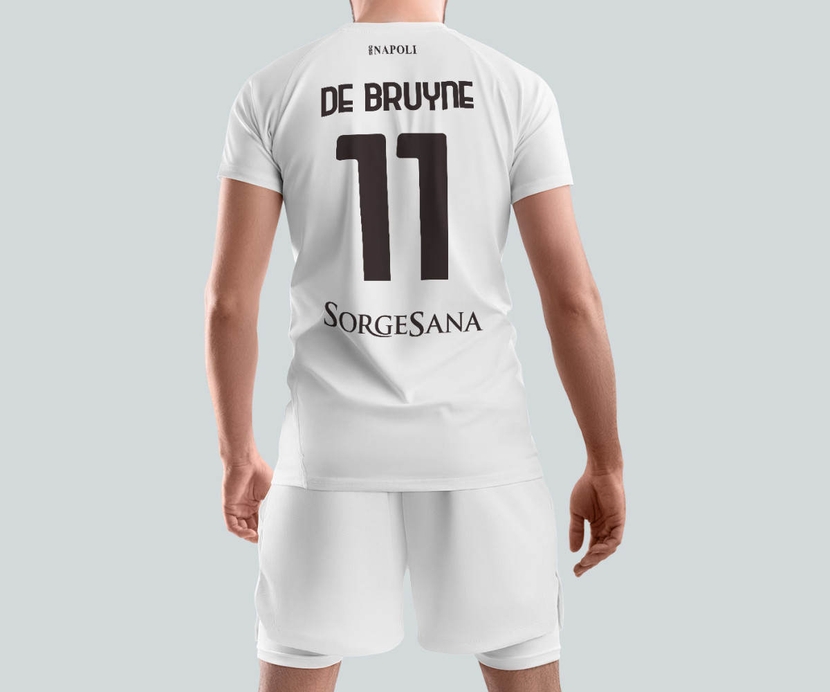 SSC Napoli Jersey - Away Kit - De Bruyne SSC Napoli Jersey - Away Kit - De Bruyne