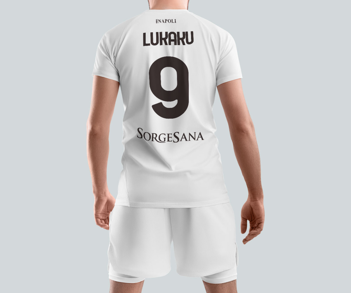 SSC Napoli Jersey - Away Kit - Lukaku SSC Napoli Jersey - Away Kit - Lukaku