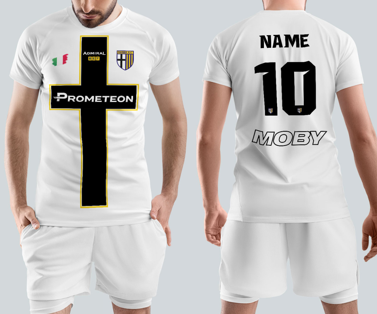Parma Calcio Jersey - Home Kit - Custom Parma Calcio Jersey - Home Kit - Custom
