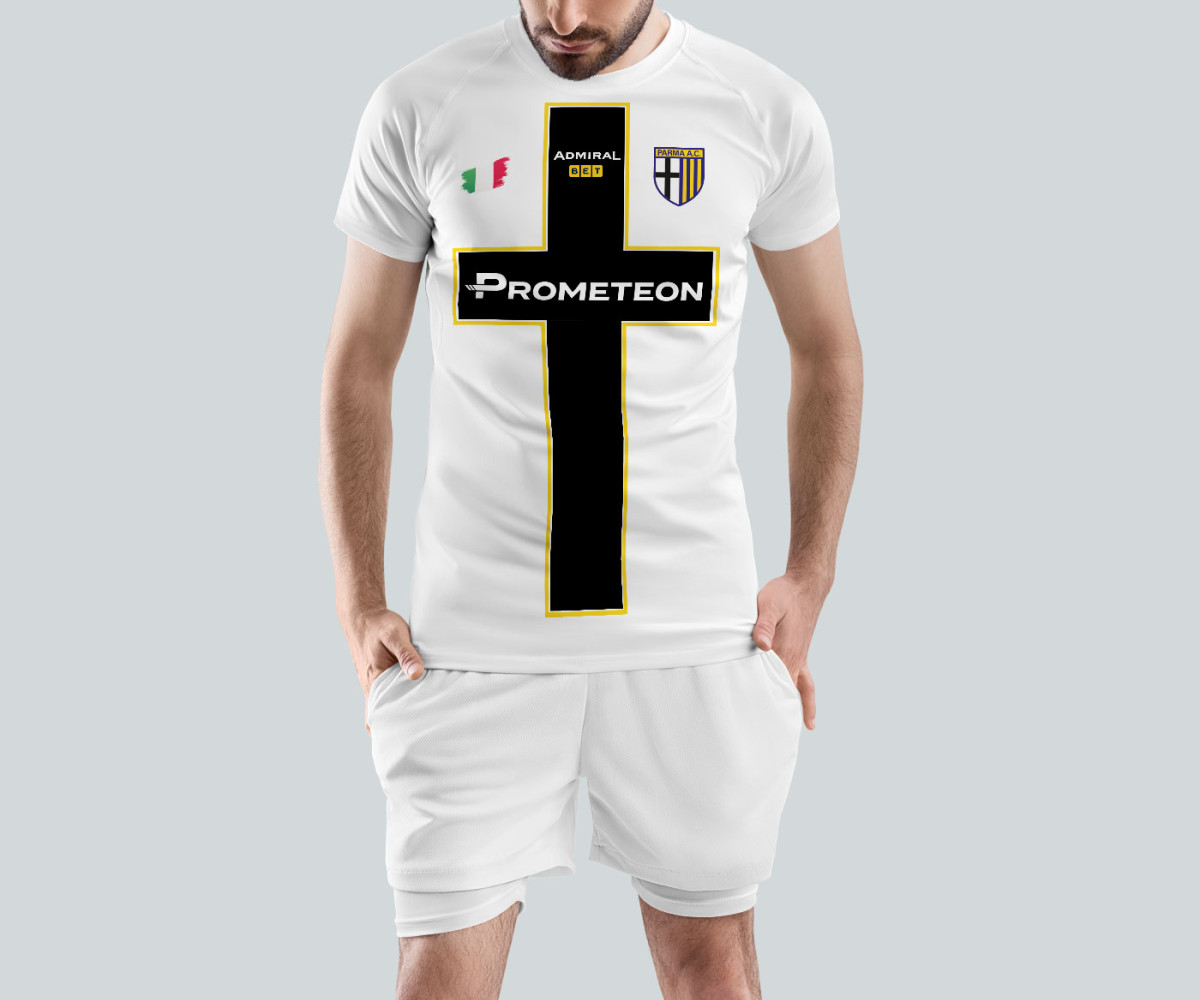 Parma Calcio Jersey - Home Kit - Custom Parma Calcio Jersey - Home Kit - Custom