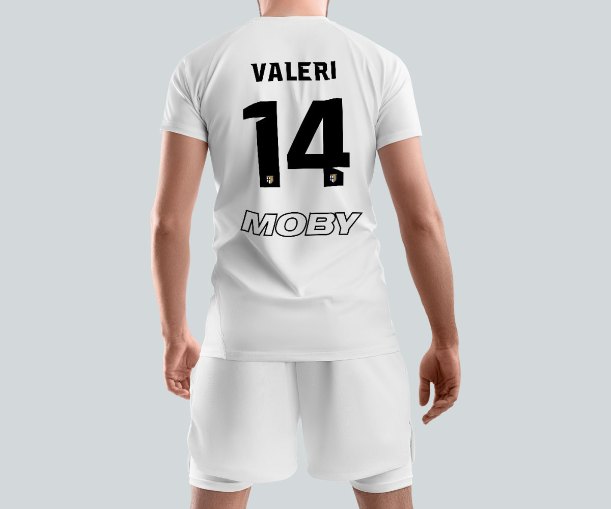 Parma Calcio Jersey - Home Kit - Valeri Parma Calcio Jersey - Home Kit - Valeri