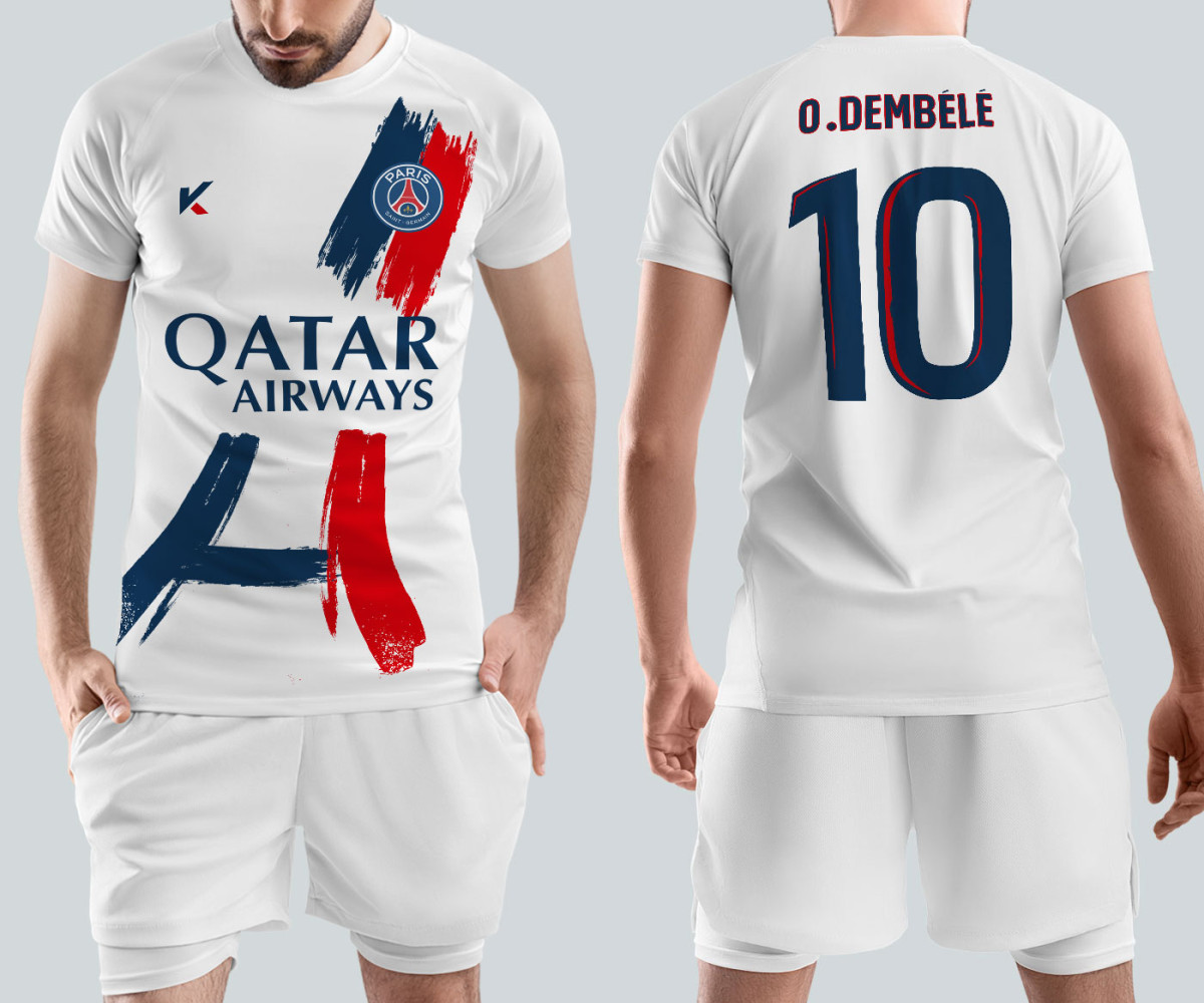 PSG Jersey - Away Kit - Dembélé PSG Jersey - Away Kit - Dembélé