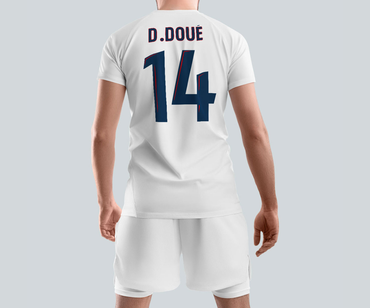 PSG Jersey - Away Kit - Désiré Doué PSG Jersey - Away Kit - Désiré Doué