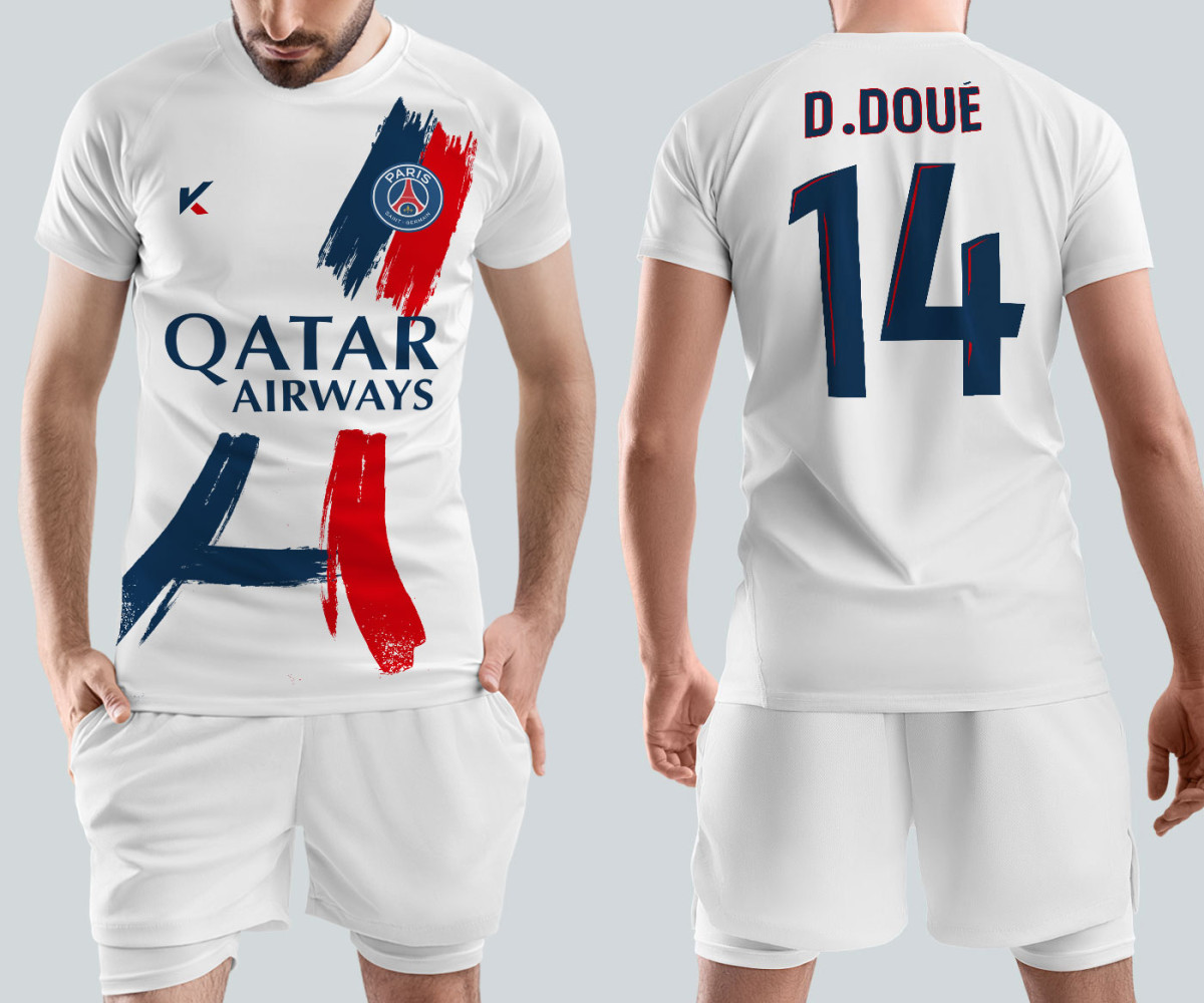 PSG Jersey - Away Kit - Désiré Doué PSG Jersey - Away Kit - Désiré Doué