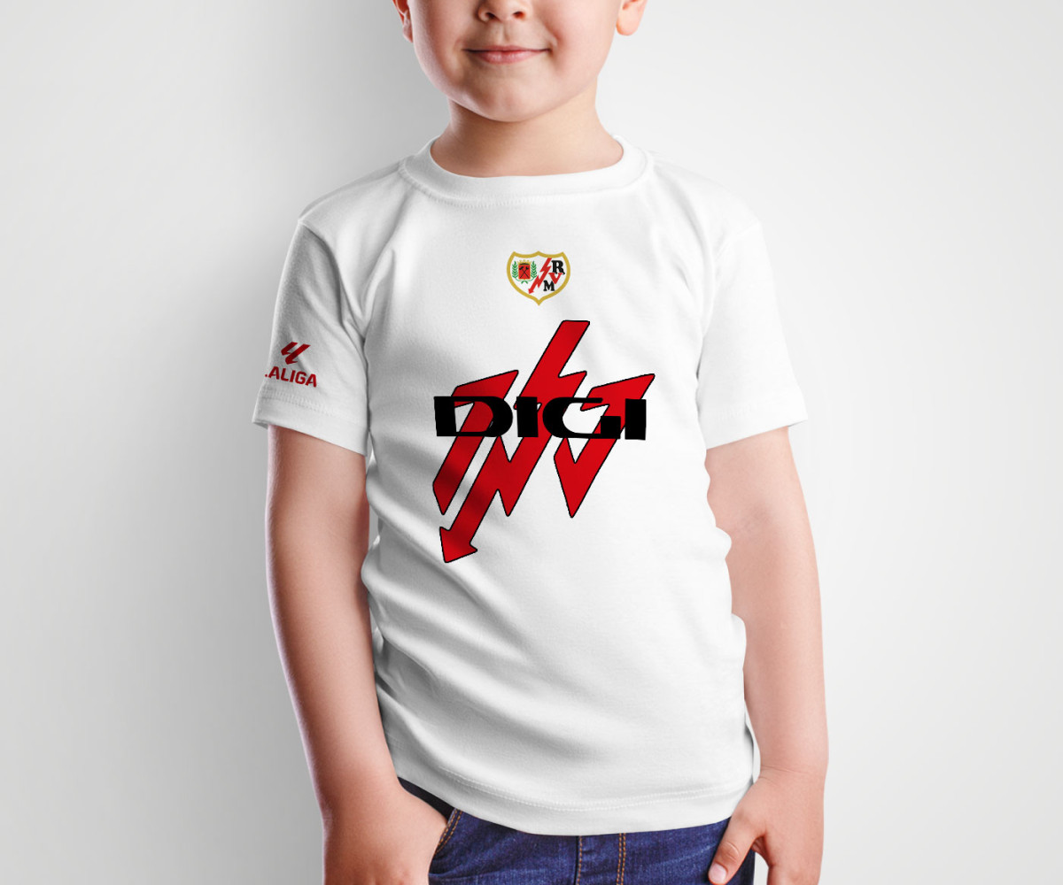 Rayo Vallecano Jersey - Home Kit - Isi Rayo Vallecano Jersey - Home Kit - Isi