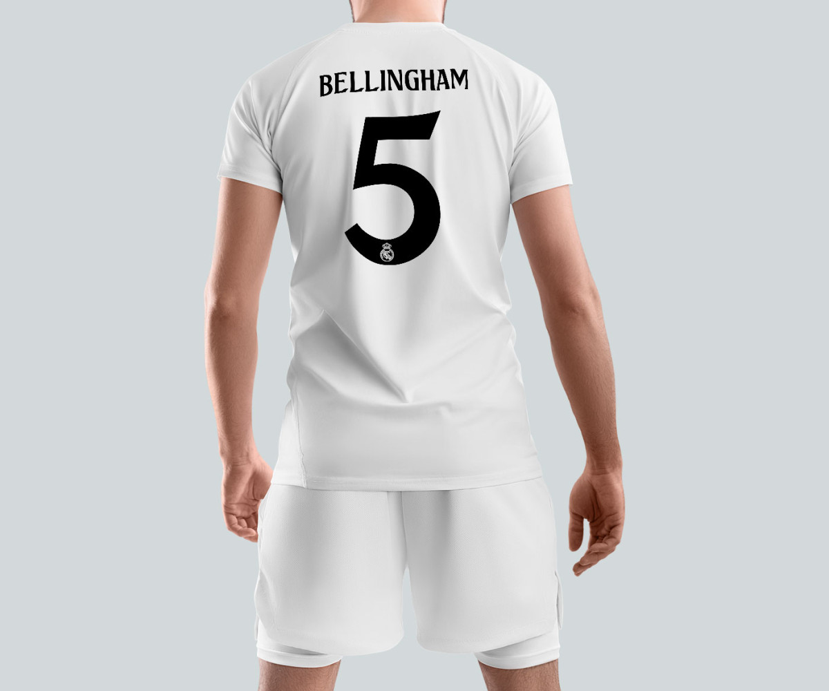 Real Madrid Jersey - Home Kit - Bellingham Real Madrid Jersey - Home Kit - Bellingham