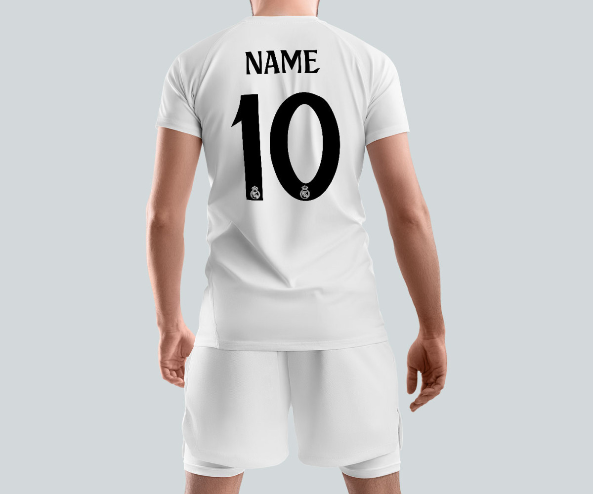 Real Madrid Jersey - Home Kit - Custom Real Madrid Jersey - Home Kit - Custom