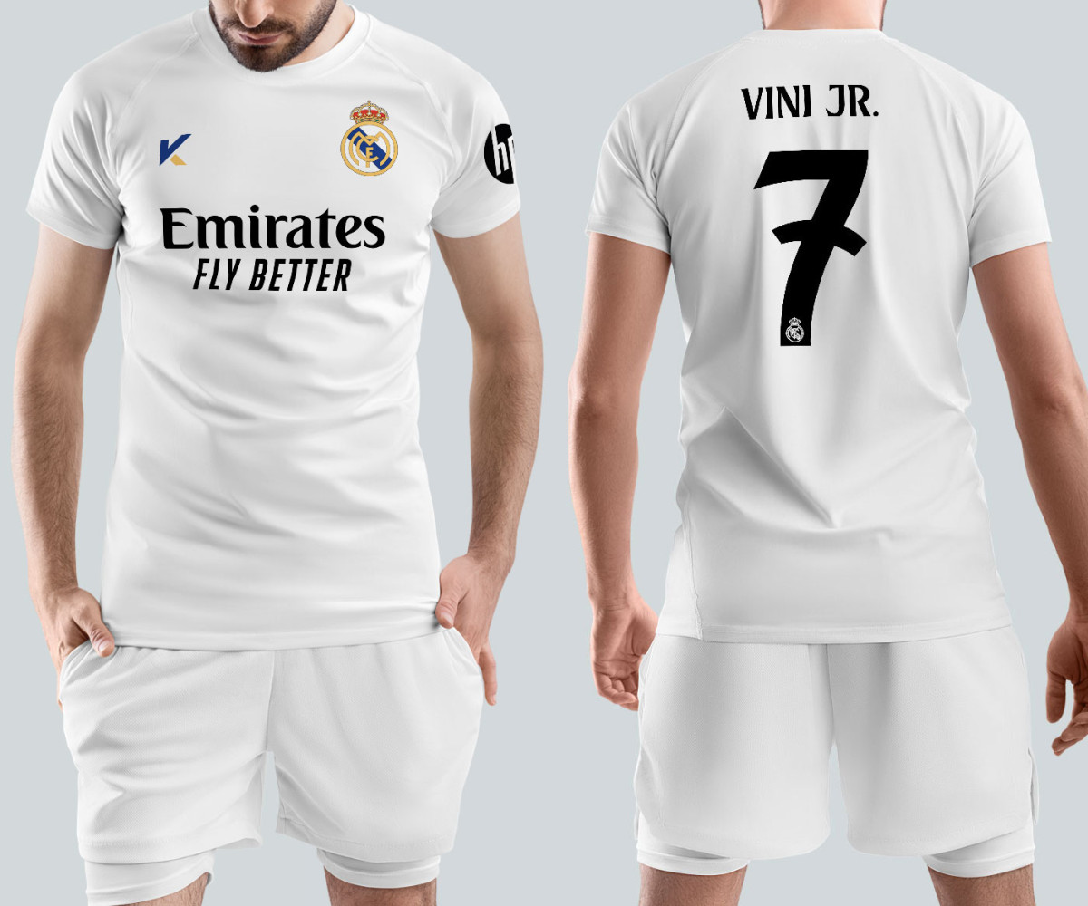 Real Madrid Jersey - Home Kit - Vini Jr. Real Madrid Jersey - Home Kit - Vini Jr.