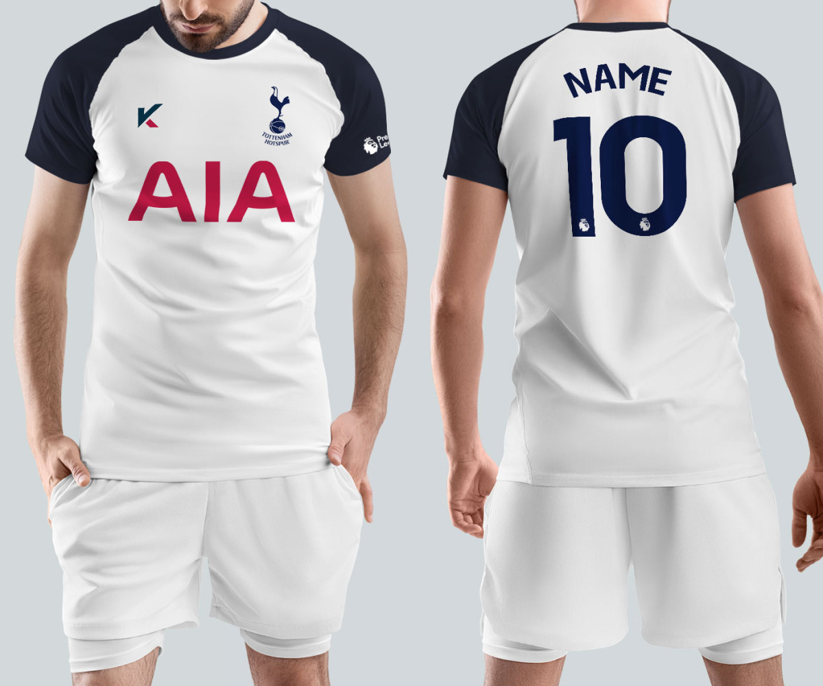 Tottenham Jersey - Home Kit - Custom Tottenham Jersey - Home Kit - Custom