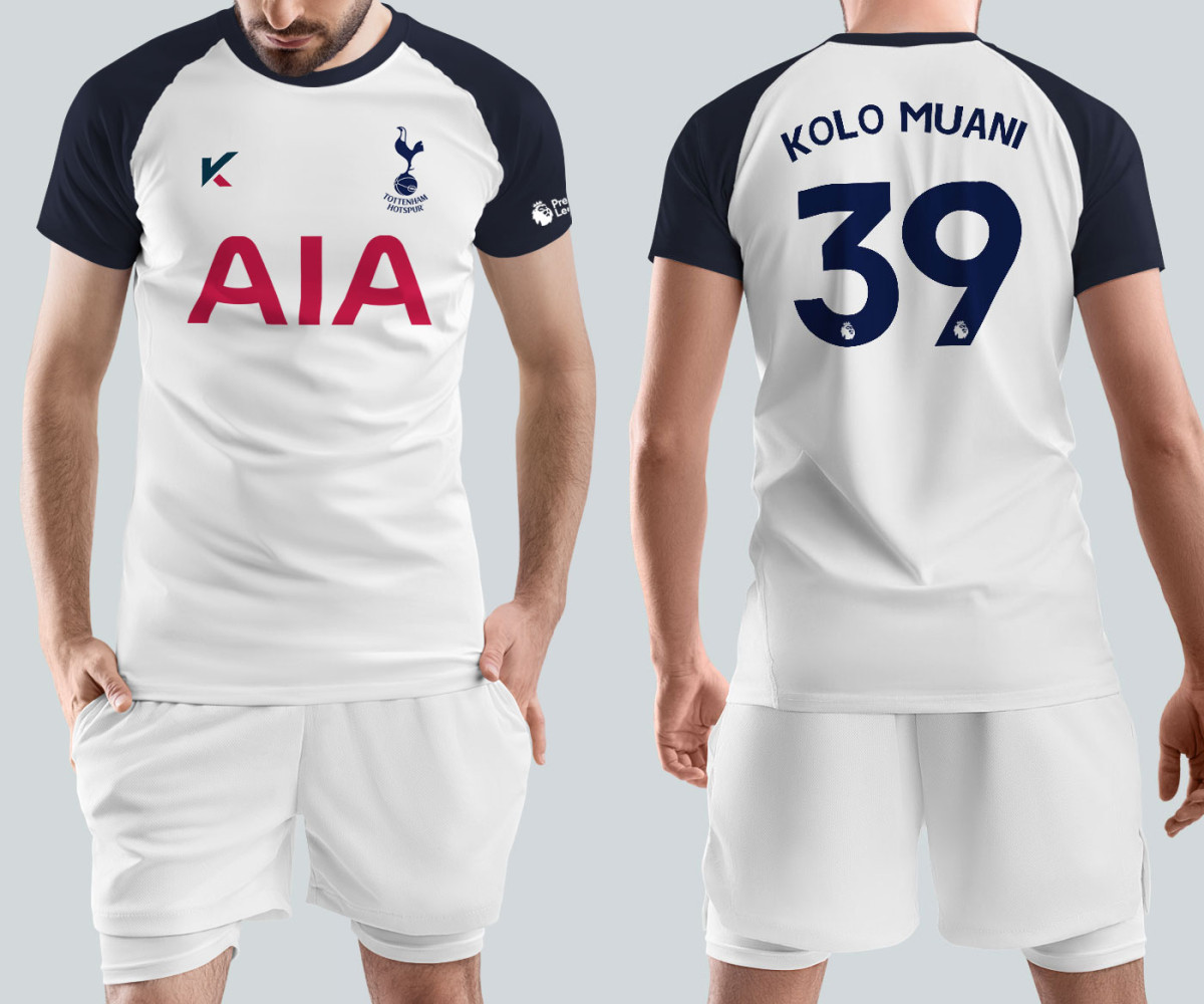 Tottenham Jersey - Home Kit - Kolo Muani Tottenham Jersey - Home Kit - Kolo Muani